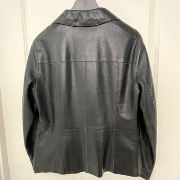 Max Mara Leather Jacket - Picture 2 of 8